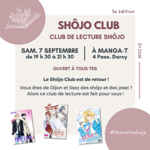 Soirée « SHÔJO CLUB »