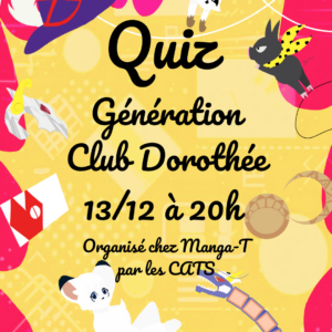 QUIZ génération CLUB DOROTHÉE